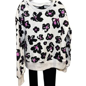 Under Armour Girls Sweatshirt & Legging Set – Size 6